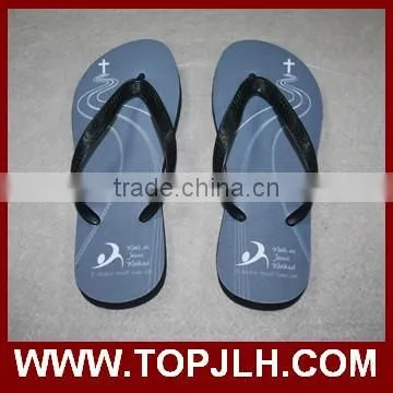 factory hot sell DIY personalized sublimation blank rubber flip flops