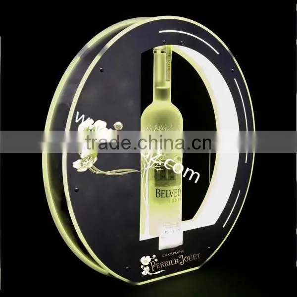 Vodka Beverage 1 bottle back bar display