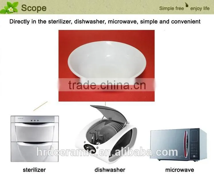 wholesale Heat resistant opal glass dinnerware opal 5" bowl soup bowl