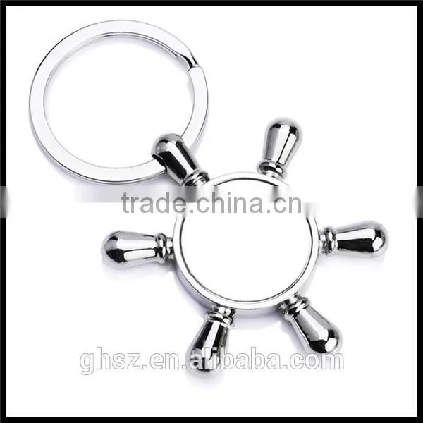 New design factory price piano key chain ring wholesale
