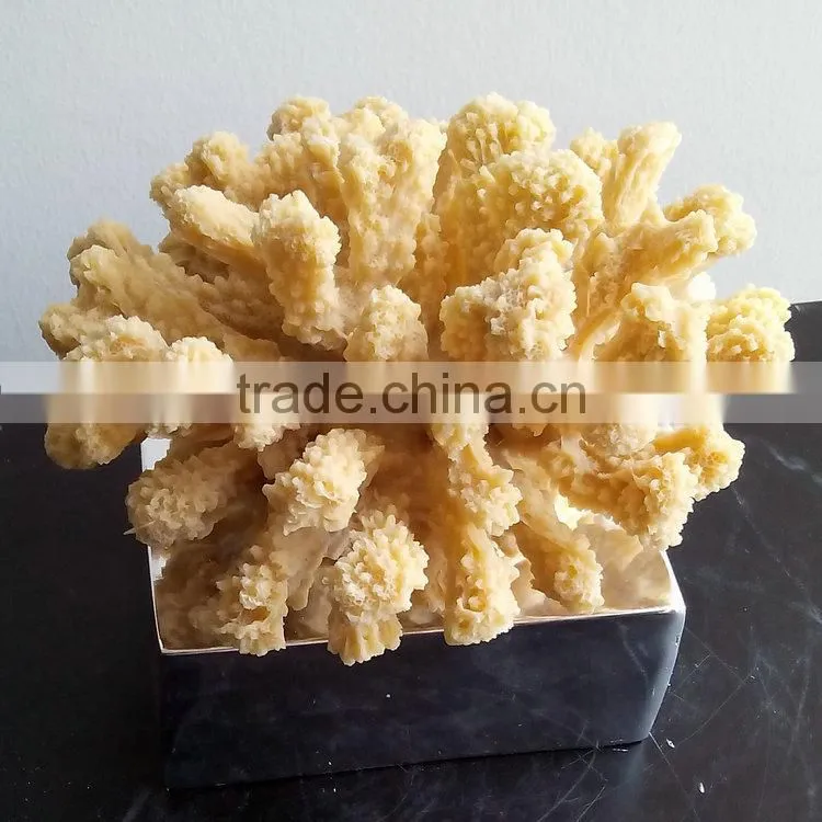 Indoor resin coralal sculpture
