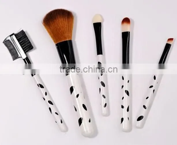 Cosmetics Wholesalers Market Private Label Professional Makeup Brush with Sexy Leopard bag