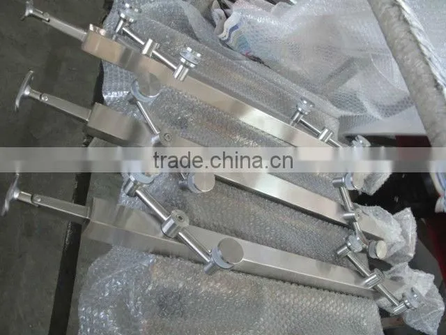 Stainless steel interior stair steel rails