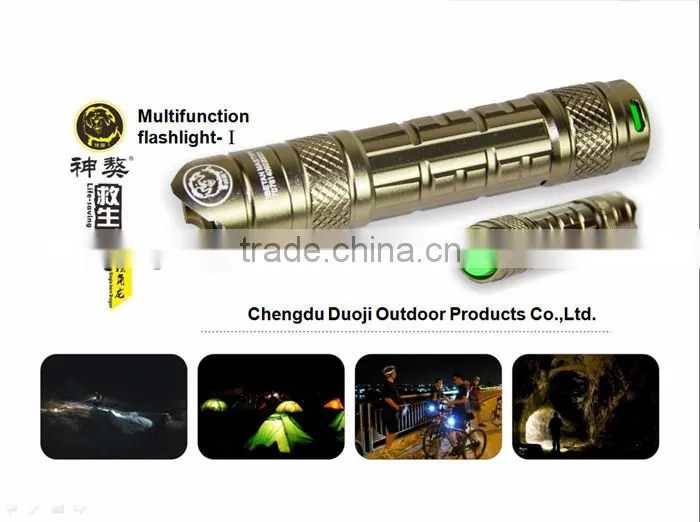 Powerful Outdoor Camping LED Flashlight Rechargeable Aerospace Alluminium Alloy Flashlight Warning Light Working Light