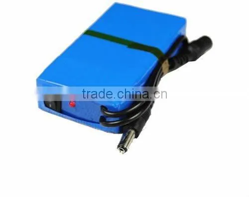 12V 3000mah li polymer rechargeable battery