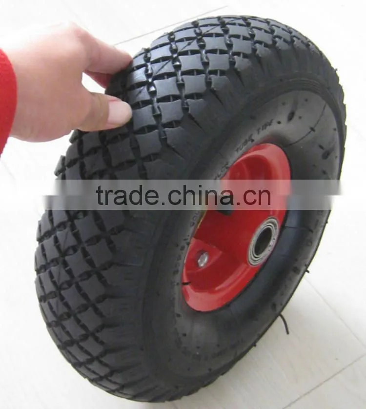 10 Inch Trolley Small Pneumatic Wheel