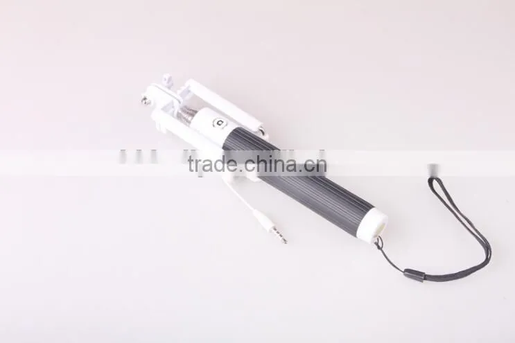 intergrated mini foldable wireless selfie stick , portable bluetooth selfie stick, all in one selfie monopod stick