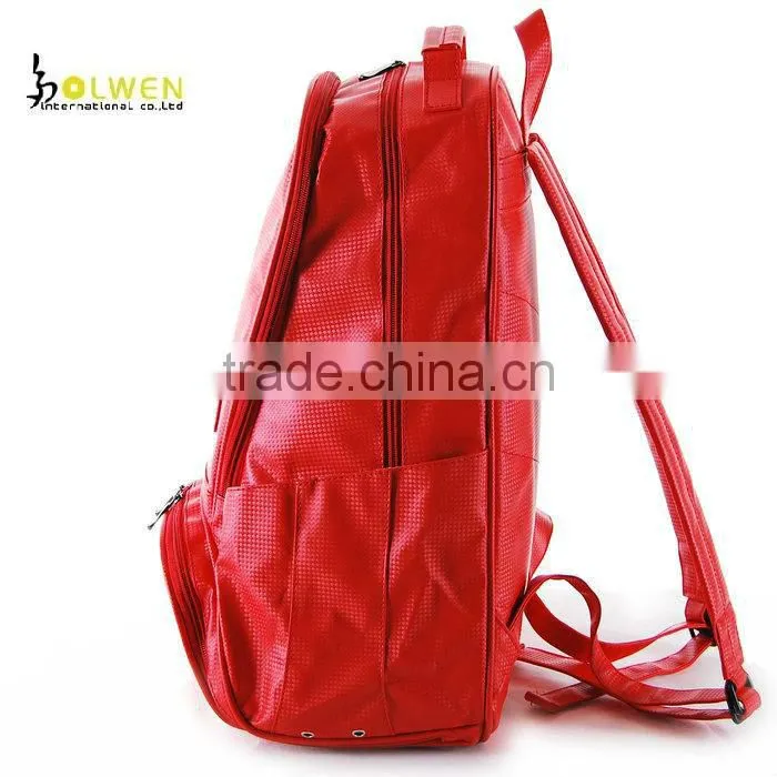 2013 new style leather backpack for athlete with pu