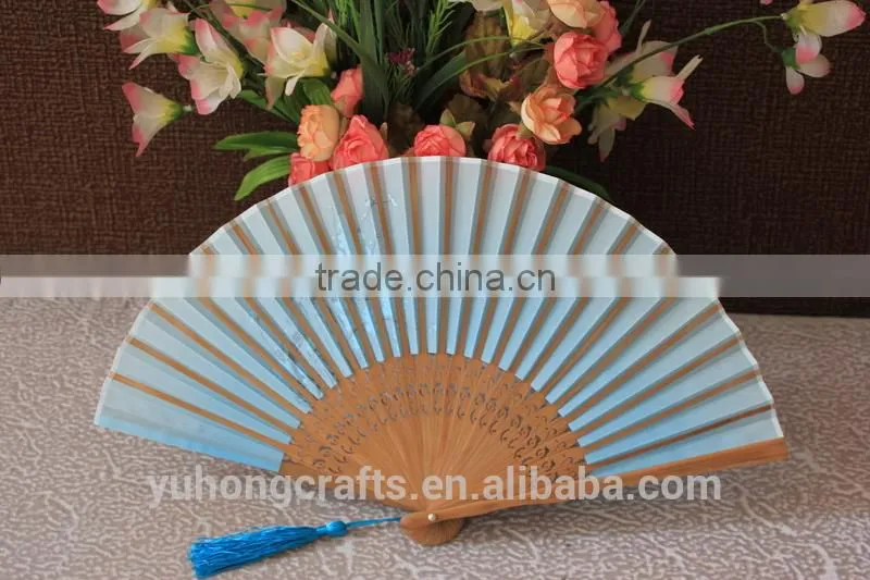Japanese silk folding fan for ladies