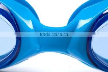 Hot sale silicone frame waterproof kids swimming waterproof adjustable water glasses