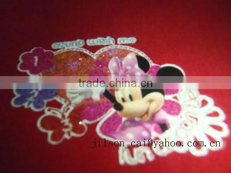 Tagless fabric Main Care label Iron-on Heat Transfer Printing Garment Apparel Clothes