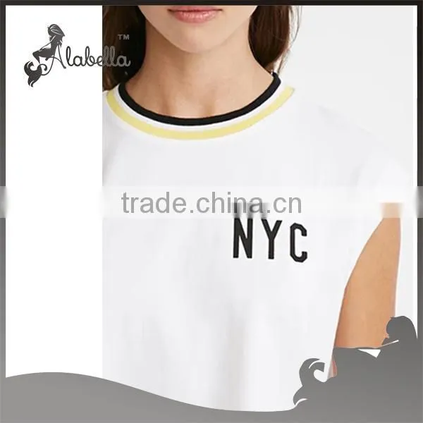 High quality Sleeveless shirts with crew neck