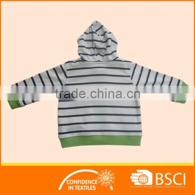 Spring And Autumn Striped Cotton Soft Baby Jackets