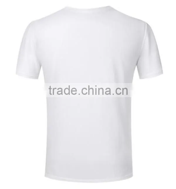 Customized top quality short sleeve men 3d printing t shirts