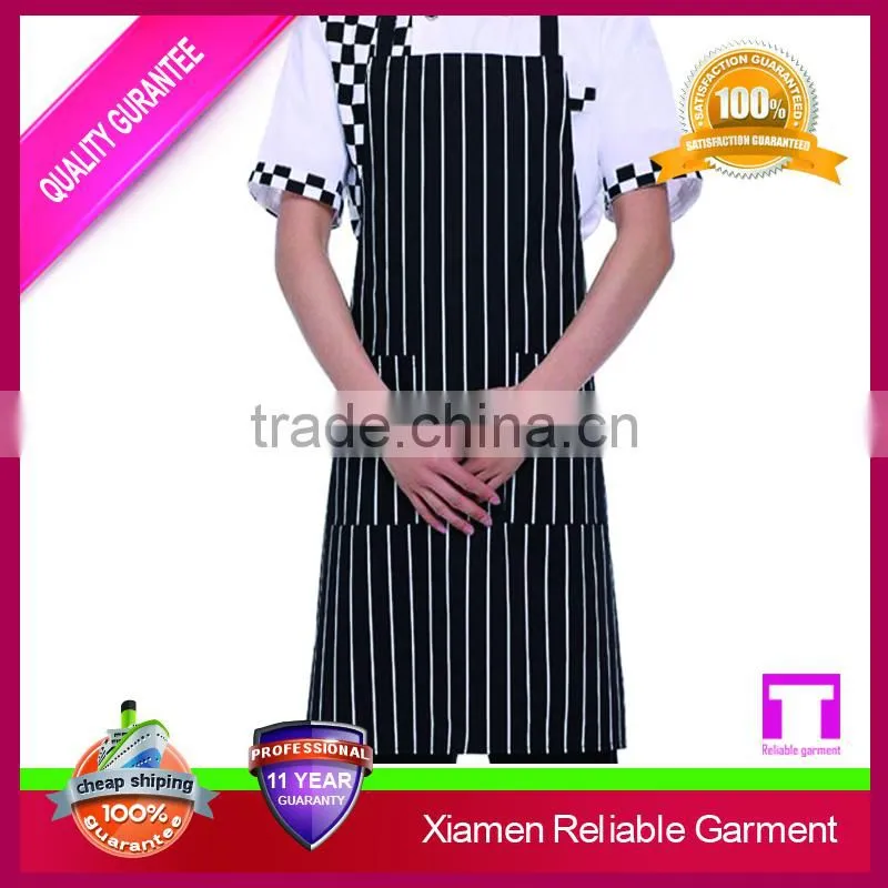 Good quality strip printing men kitchen set accessories kitchen apron