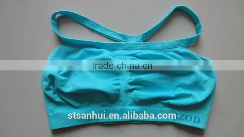 Competitive price seamless Bra Top with Single Layer