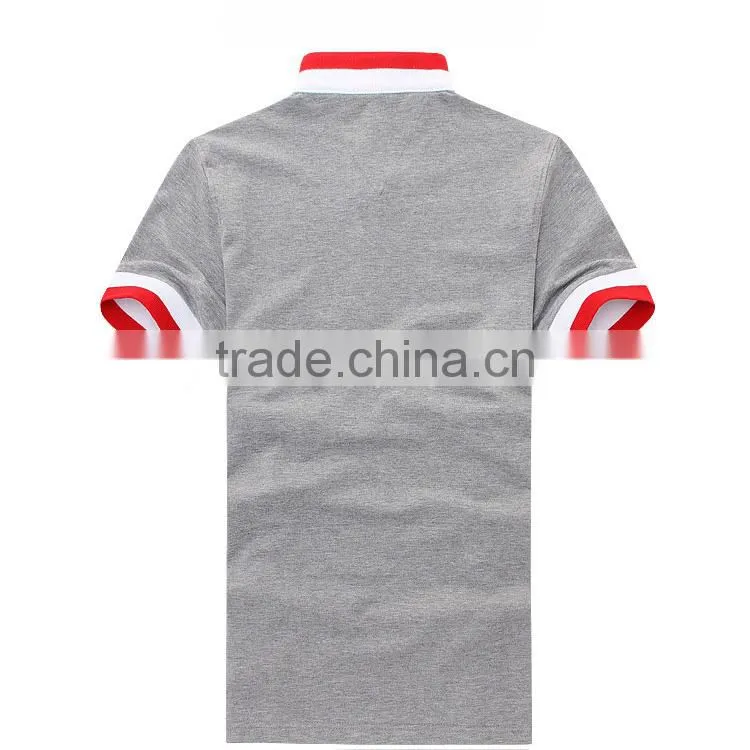 2015 Newest custom polo shirts no minimum