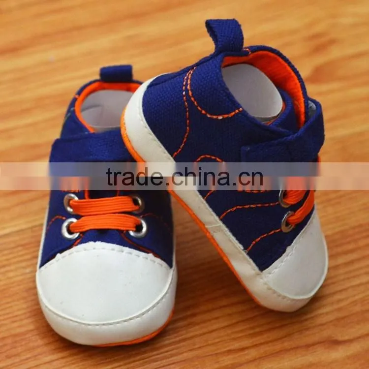 Sport style canvas baby footwear
