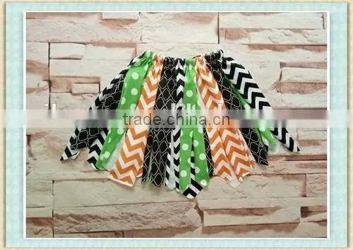 Factory price sales wholesale new design girls a Halloween boutique Cartoon demons outfits baby clothes