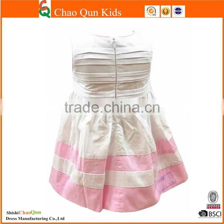 100% Cotton Polka Dot kid Dresses Children Clothes Kids Dress For Girls