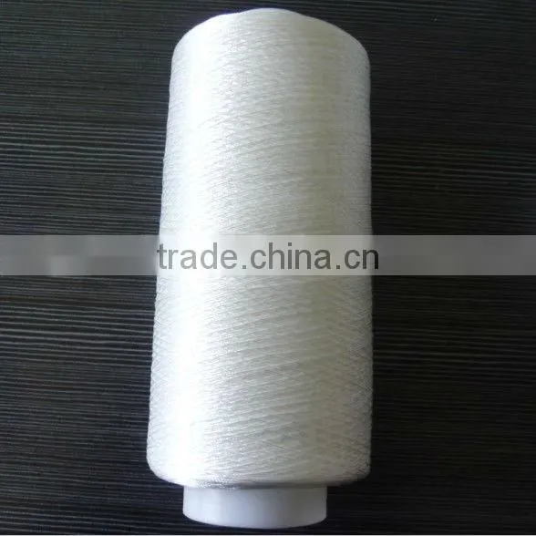High Tenacity Polyester Raw White Sewing Thread