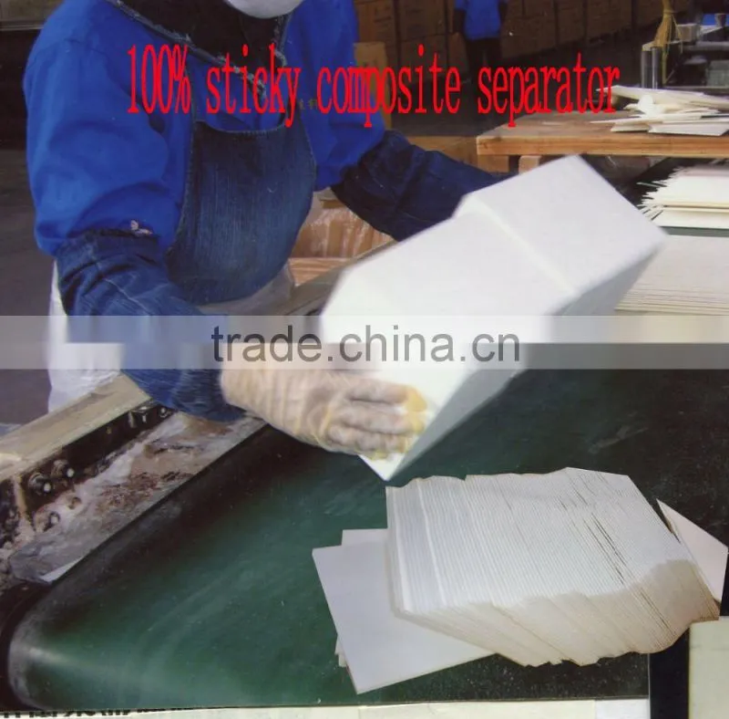 composite fiberglass battery separator