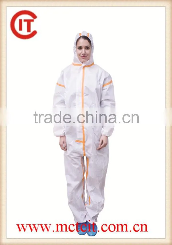 non woven coverall/disposable coverall/working coverall with lowest price