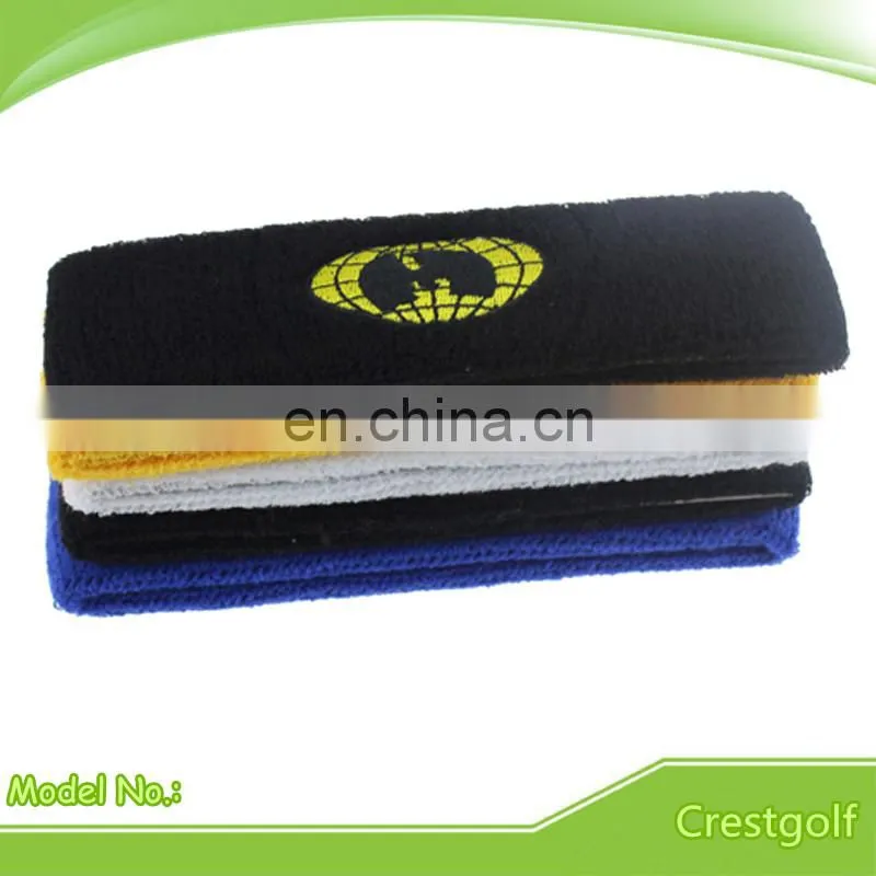 Athletic Cotton Terry Cloth Head Sweatbands for Sports
