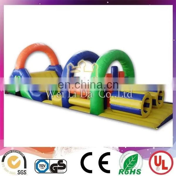 Lot of fun inflatable obstacle games for children