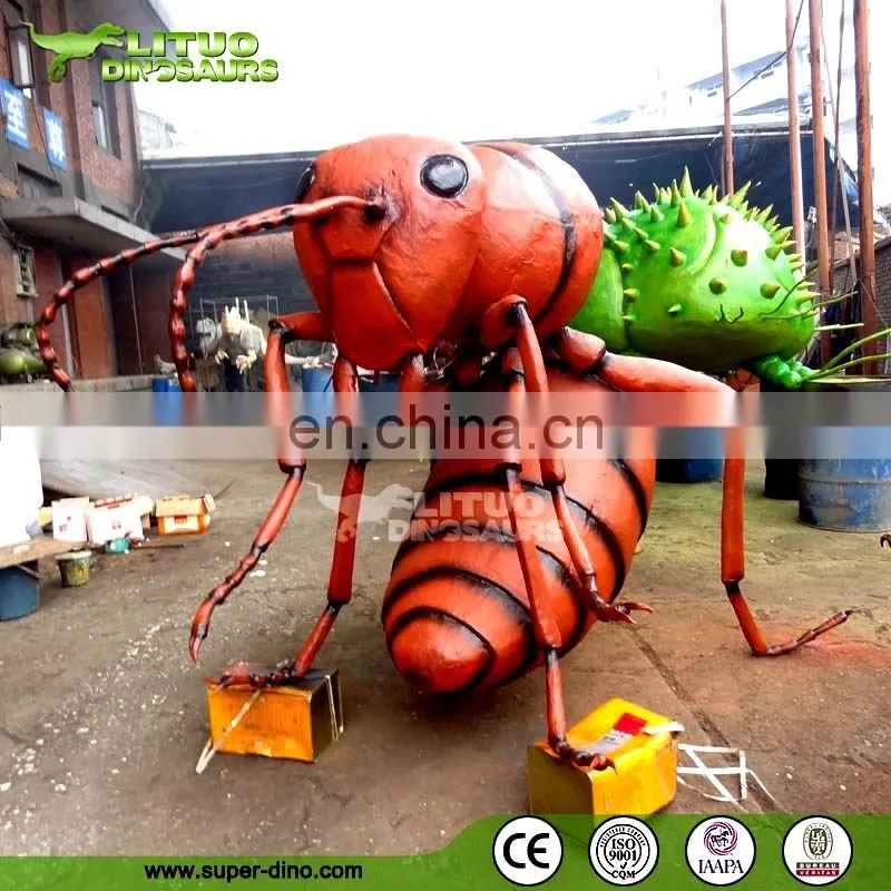 New Animatronic Insect Model for Museum Insect Simulation