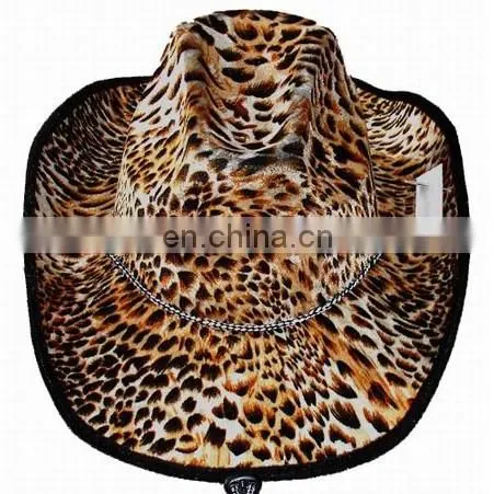 MCH-2094 Party Carnival cheap adult stripes floppy hat wide brim fedora hat