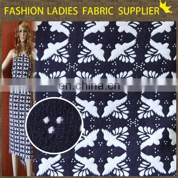 Onway Textile Onway Textile Colorful Flower FDY Woven Stripe Jacquard Fabric
