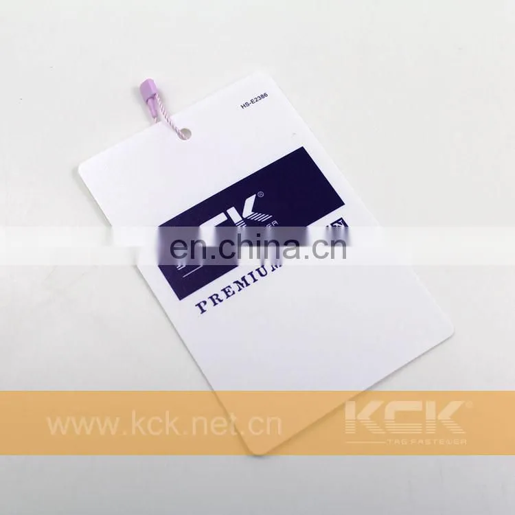 Hang tag printing