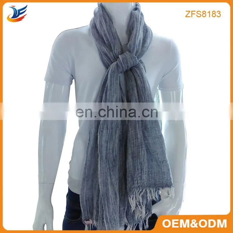 2018 loop scarf jersey knitted fabric plain scarf