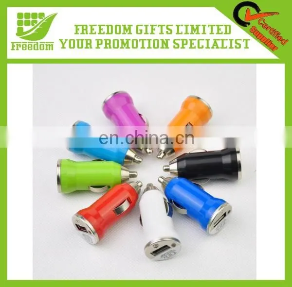 Hot Portable Promotional Custom Logo USB Car Charger