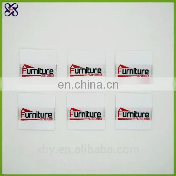 Logo woven label low minimum/clothing care labels