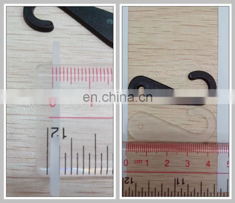Plastic J shape sock hook/ J clips/ J hook