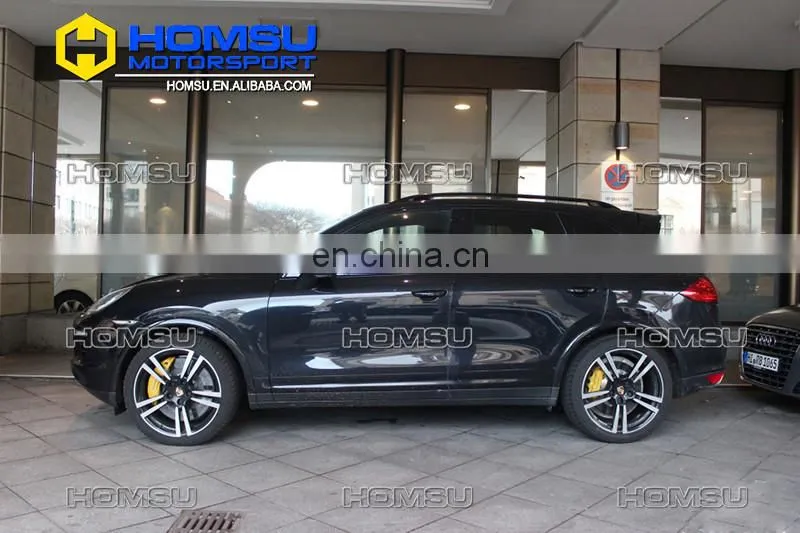 auto Body Kits body parts auto TURBO design FRP PUR body kit for porsce cayene 2011 2012 2013 2014 958