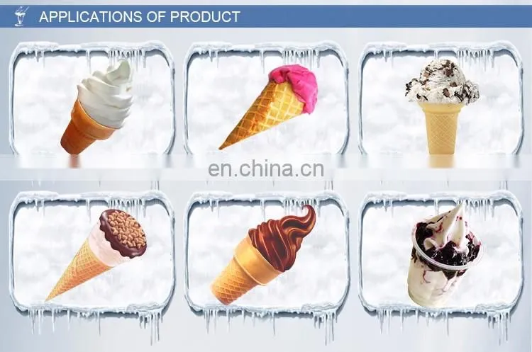 BQL-825 China wholesale liquid nitrogen soft serve ice cream cone machine