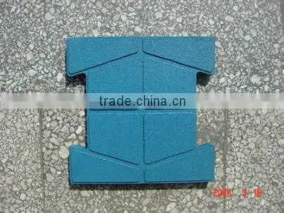 Rubber bricks/ Rubber pavement/ Rubber paving bricks/Dogbone rubber paver