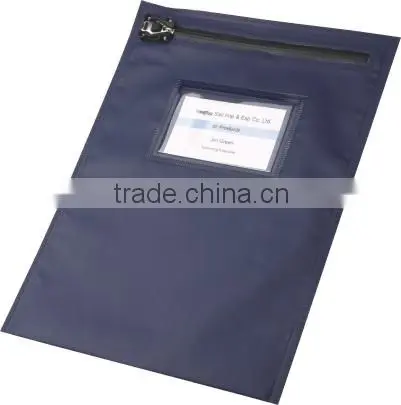 Waterproof PVC security bag with zipper
