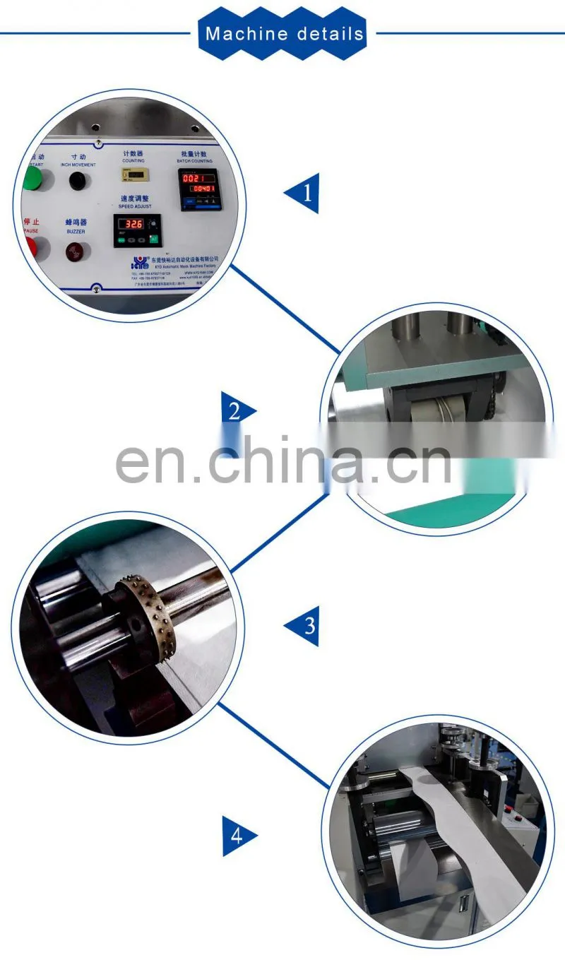 Newest Improved Ultrasound N95 Cup Face Covering Piece Making Machine