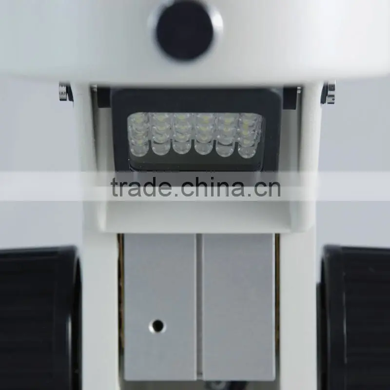 ZJ-617 76mm LED Dual Illuminated Light Microscope Track Stand