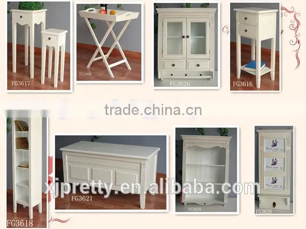 promotion wooden dressing tables with mirror and stool