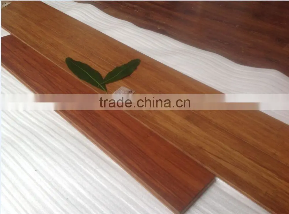 Matt surface coffee color strand woven Bamboo Flooring