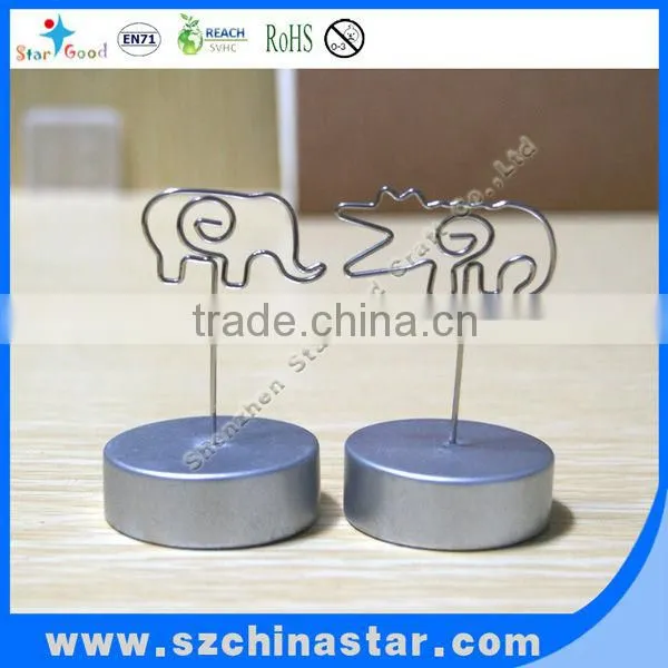 Unique airplane shape paper clips in tin box