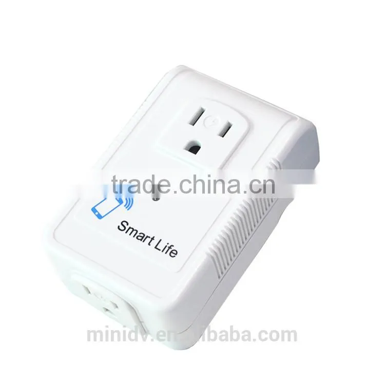 Smart Home AC90-264V 3500W EU Standard WiFi Power Plug Socket Internet Remote/Timer Control with Power Consumption Measurement