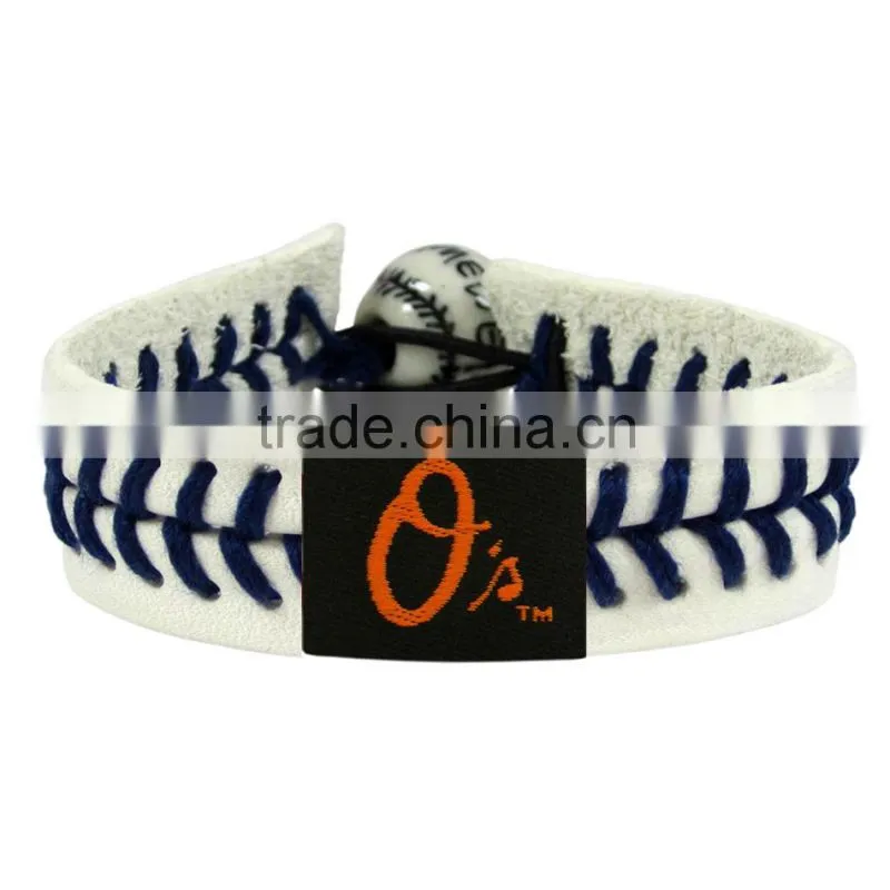 Custom made sports Baseball bracelet
