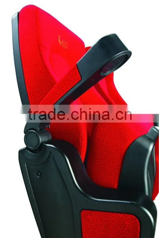luxury theater cinema seat,plastic shell Movie chair with movable seat HJ815B