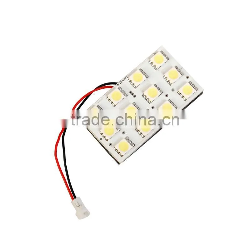 Auto LED Dome light PCB/Interiro Light-24SMD5050 with T10 Festoon connector LED Reading light Roof Light
